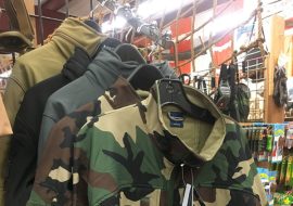 Camo wind breaker