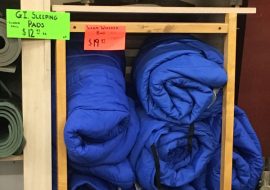 sleeping bags