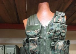 camo tac vest